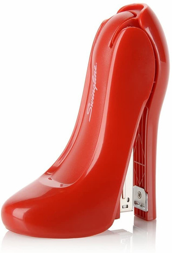 Swingline Diseño Tacón Engrapadora Rojo Zapatilla Grapadora