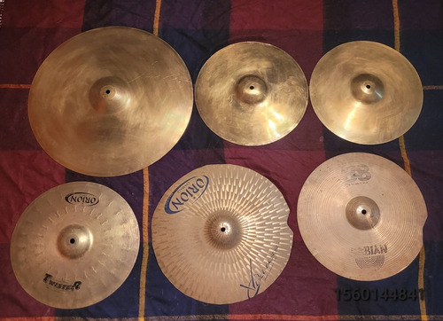 Set Platillos Zildjian, Sabian, Orion P/practica O Aprendiz