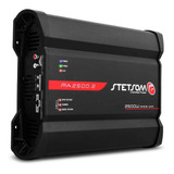 Módulo Amplificador Stetsom Pa2500.2 2500w Rms 2 C 1 Ohm Cor Preto