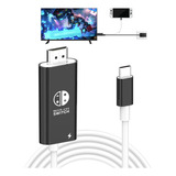 Dnkeauur Cable Adaptador Usb C A Hdmi Compatible Con Nintend