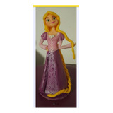 Adorno Rapunzel Para Tortas. De Porcelana Fría. Usado 1 Vez