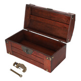 Organizador De Almacenamiento Vintage Para Joyas De Madera,