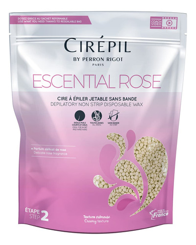 Cirepil - Escential Rose - Bolsa De Cuentas De Cera De 28.22