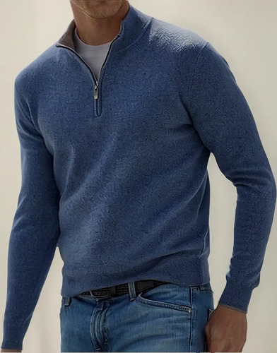 I I Suéter Masculino, Blusa Fría, Tricô De Lana, Social E 1