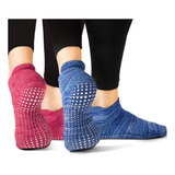 La Active Grip Socks - Yoga Pilates Barre Non Slip - Ball...