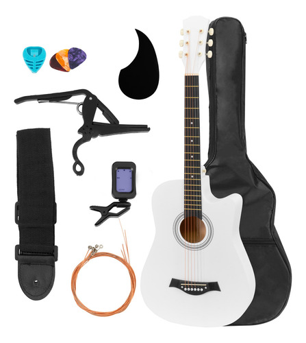 Guitarra Acustica Clasica Paquete Con Accesorios De Regalo