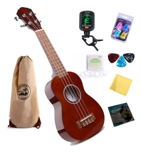 Smiger Ukelele Soprano Profesional Para Principiantes De 21