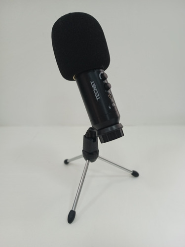 Microfone Tecnet Estúdio Mk-f400usb