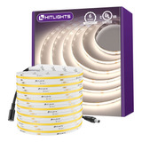 Hitlights Cob - Tira De Luces Led De Color Blanco Neutro 400