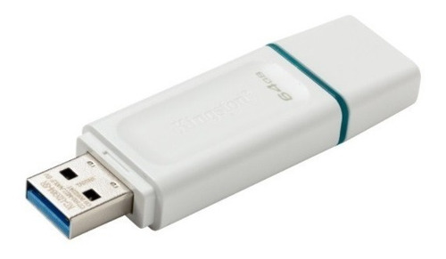 Memoria Usb Kingston Kc-u2g64-5r 64gb Usb 3.2 Color Blan /vc