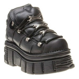 Botas Martens Con Plataforma Para Mujer Goth Punk Black