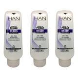 3 Unid Han Crema De Peinar Rulos Definidos Anti Frizz 200ml 