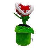  Peluche Planta Piraña Super Mario Bros 22cm