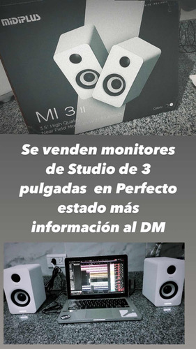 Midi Plus Monitores De Studio