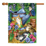 Kitties - Regadera Decorativa Jardín (71 X 101 Cm), Di...