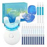 Kit De Blanqueamiento Dental Con Luz Led Para Dientes Sensib