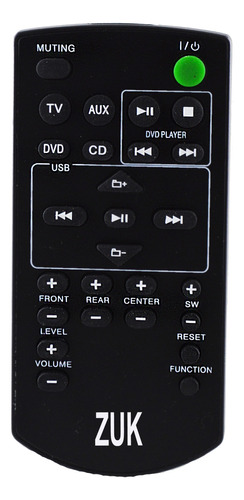 Control Remoto Parlantes De Musica Para Sony Zuk