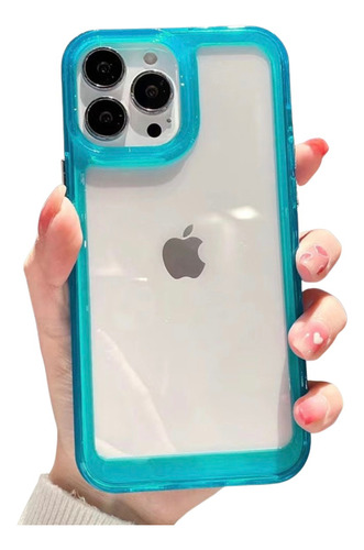 Funda Case De Uso Rudo Acrigel Transparente Para iPhone