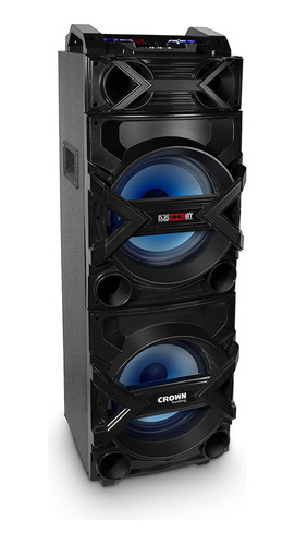 Parlante Portátil Bluetooth Crown Mustang Djs-1002bt 25000w