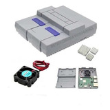 Case Snes Raspberry Pi3 B B+ (não É 3d) + Cooler + 3 Dissipa