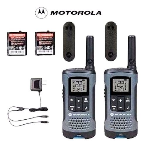 Motorola Radio Telefono T200 Original Kit De 2 Radios Nuevo
