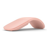 Mouse Plegable Inalámbrico Microsoft  Arc Rosa Suave