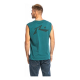 Remera S/m Comp Wash Rusty Teal