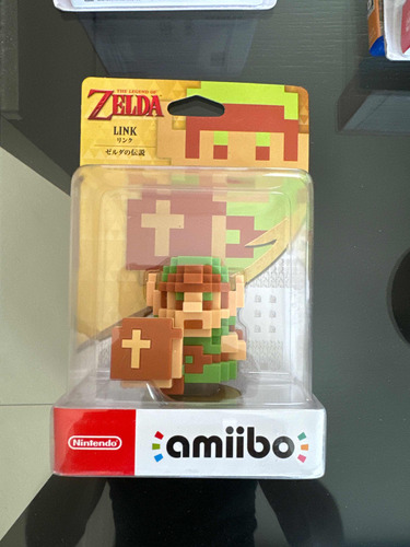 Amiibo Link 8 Bits The Legend Of Zelda Nintendo Switch