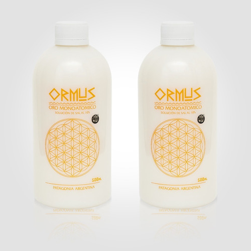 Combo 2 Ormus Oro Monoatómico 500ml Ormus Patagonia