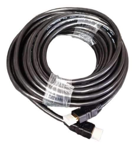 Cable Hdmi 10 Mts Doble Filtro Punta Dorada