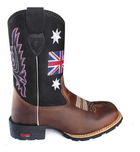 Bota Texana Infantil Cano Longo Botina Masculina Country 