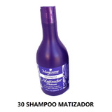 Shampoo Matizador Platinum Loiro Maycrene 500ml  30 Unidades