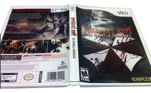 Caja Custom De Resident Evil Wii (el Juego No Esta Incluido)