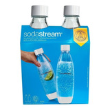 Pack X 2 Botellas Twinpack Soda Stream Blancas 1 L