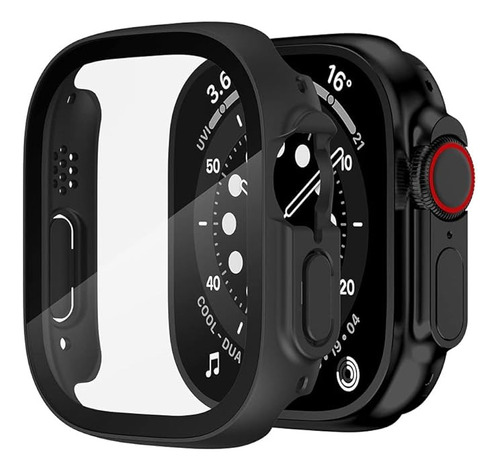 Funda Con Templado Compatible Con Apple Watch Ultra 49mm