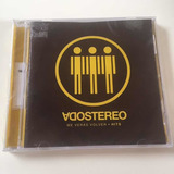 Soda Stereo -  Me Veras Volver Hits - Cd Nuevo