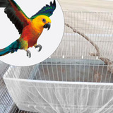 Accesorio Para Jaula Para Pájaros, Tela De Malla, Lavable A