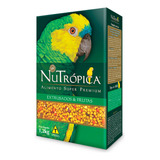 Nutrópica Extrusada E Frutas Papagaio 1,2kg