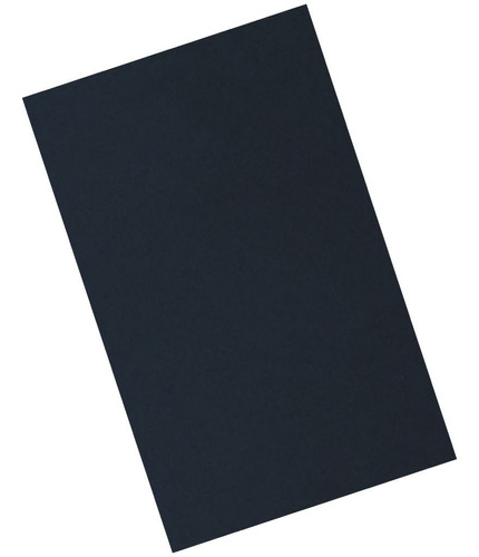 Papel Opalina Color A3 5 Hojas Gruesas Cartulina Sirio Negro