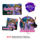 Etiquetas Escolares Personalizadas - Encanto Isabela Mod 01