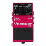 Pedal Procesador De Voz Boss Vo1 Vocoder In Balanceada Prm