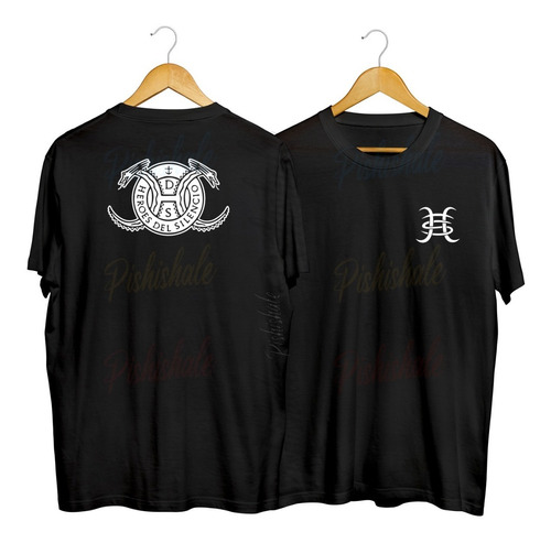 Playera Heroes Del Silencio Doble Estampado Band Rock Logo