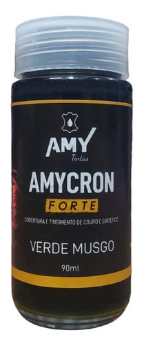 Tinta Para Couro Sapato Bota Banco Carro Sofá Amycron 90ml