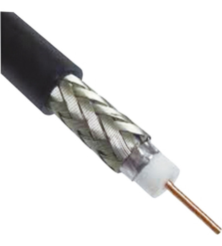 Metro De Cable Coaxial Rg-8 X Lp-240 De Baja Pérdida, 50