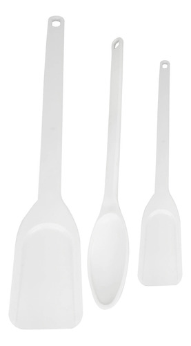 3 Utensílios De Cozinha Industrial Espátula 49,5cm E 74cm Co