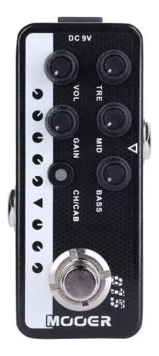 Pedal Mooer M015 Pré Amplificador Brown Sound M 015