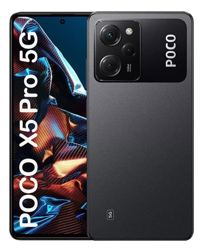 Smartphone Poco X5 Pro 5g , 256 Gb 8 Ram Nfc + Nf Preto