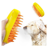 Steamy Cat Brush Cepillo A Vapor Para Gatos Y Perros 3 En 1