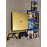 Play Station 4  Slim Edition Gold