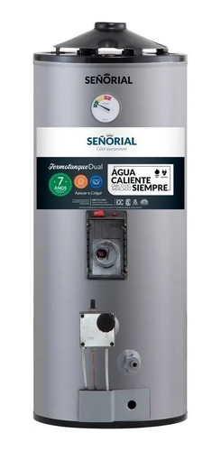 Termotanque Dual Electrico Y Gas Señorial 50lts Tio Musa